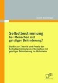 Cover: 9783842851313 | Selbstbestimmung bei Menschen mit geistiger Behinderung? | Gutenberger