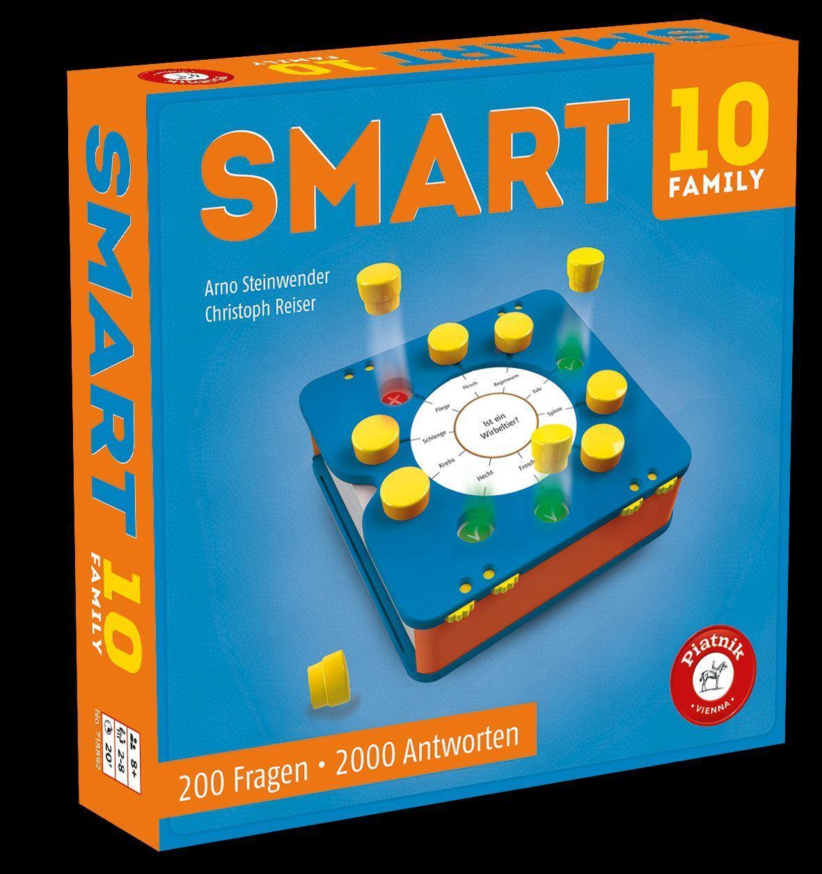 Cover: 9001890718892 | Smart 10 Family - D | Quiz-Spaß für die ganze Familie | Spiel | 2021