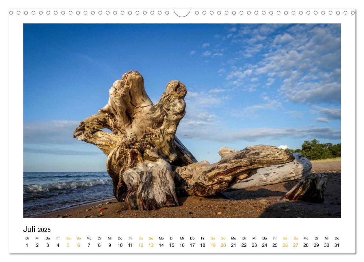 Bild: 9783435152551 | Fernweh Ostsee (Wandkalender 2025 DIN A3 quer), CALVENDO...