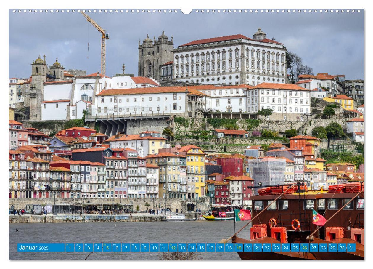 Bild: 9783435318988 | Porto &amp; das Douro-Tal (Wandkalender 2025 DIN A2 quer), CALVENDO...