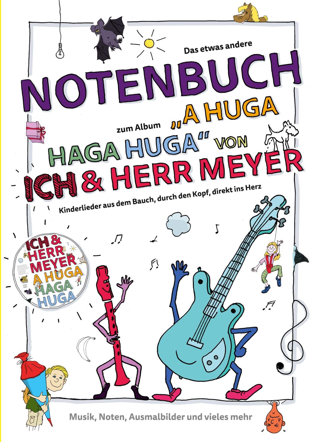 Cover: 9783981770414 | A HUGA HAGA HUGA Notenbuch | ICH &amp; HERR MEYER | Jens Brix (u. a.)