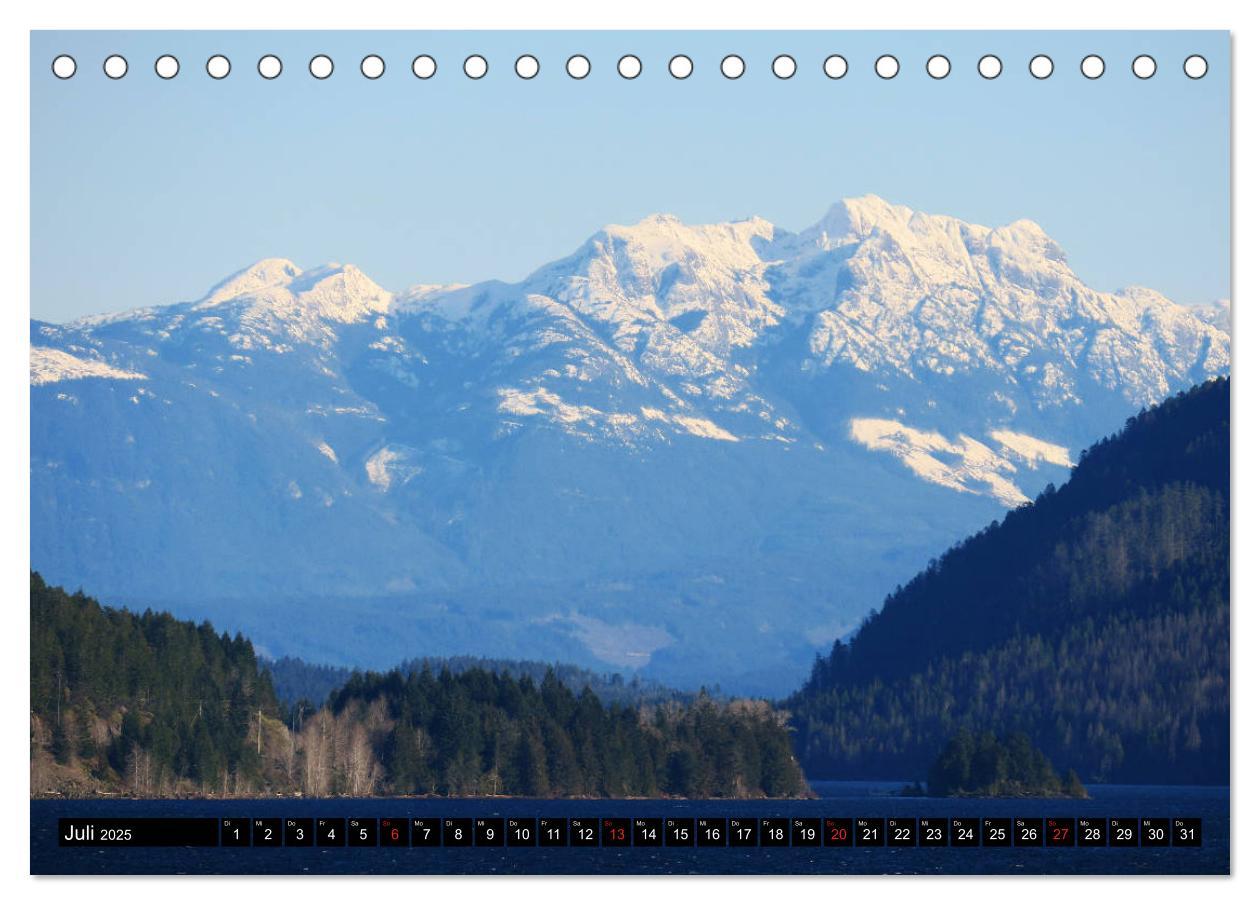 Bild: 9783435273348 | Vancouver - Vancouver Island - Seattle (Tischkalender 2025 DIN A5...