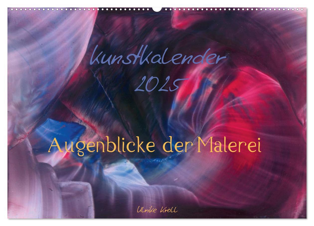 Cover: 9783435765003 | Kunstkalender 2025 - Augenblicke der Malerei (Wandkalender 2025 DIN...