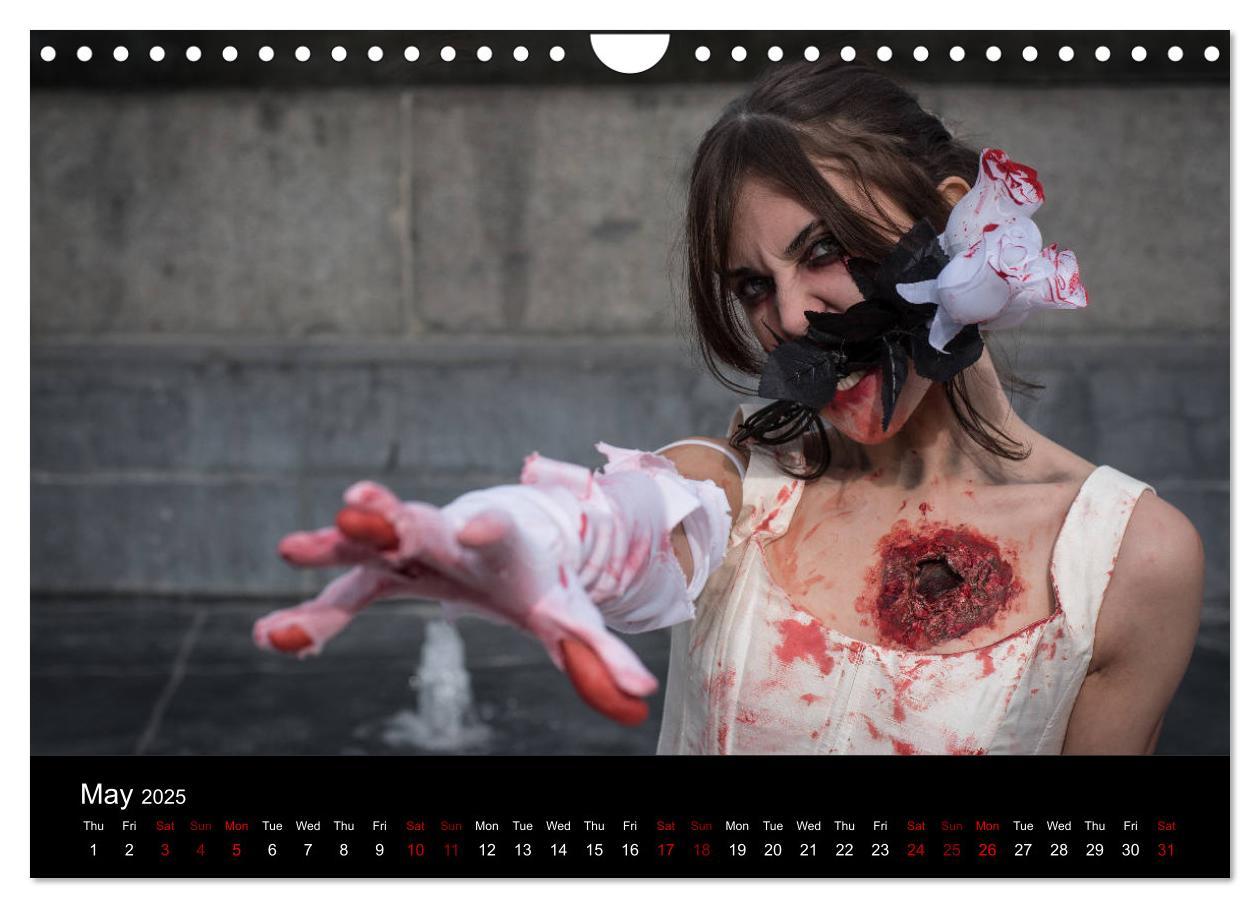 Bild: 9781325945467 | The walking dead (Wall Calendar 2025 DIN A4 landscape), CALVENDO 12...