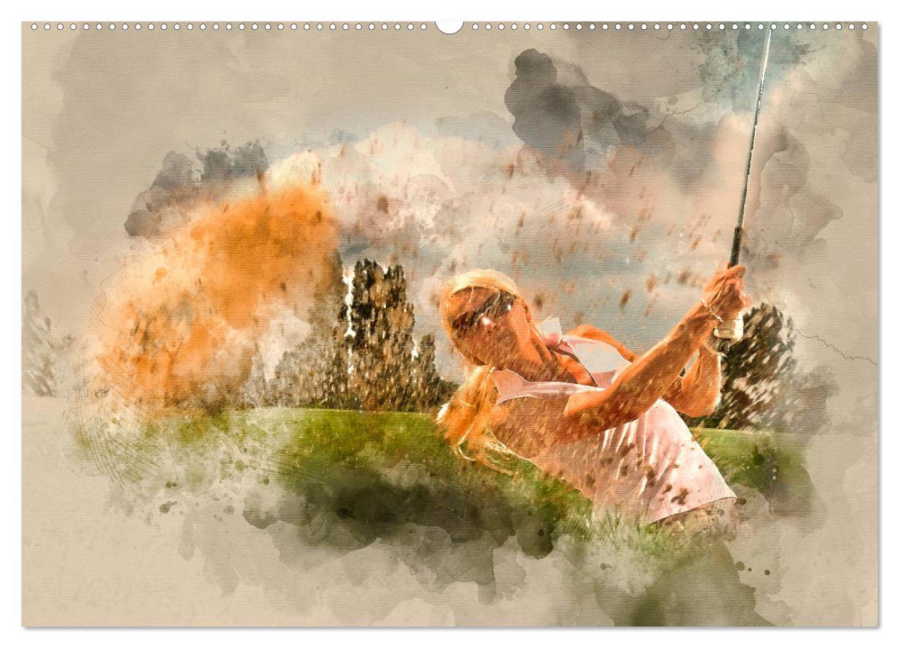 Bild: 9783435408016 | Ich liebe Golf (hochwertiger Premium Wandkalender 2025 DIN A2...