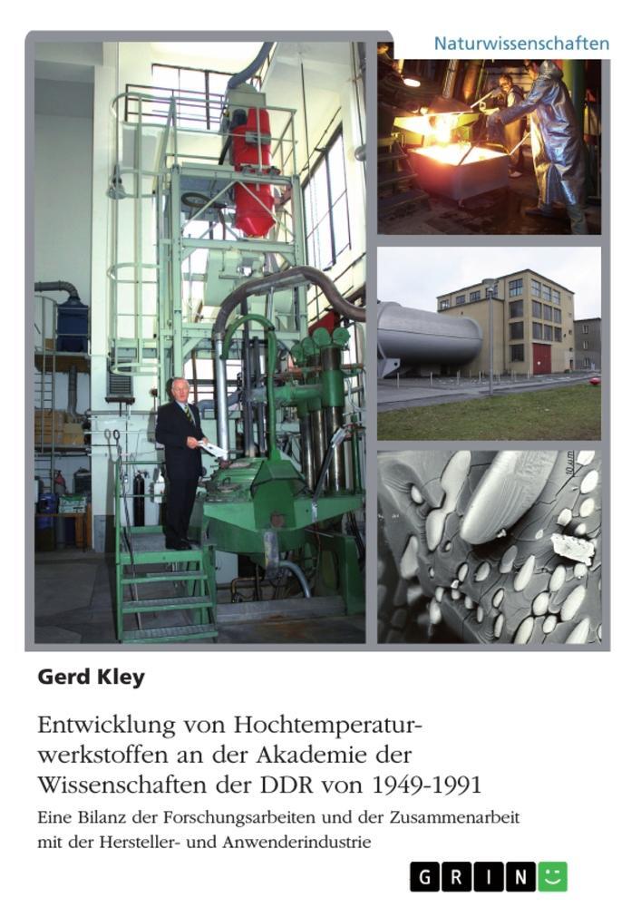 Cover: 9783668773714 | Entwicklung von Hochtemperaturwerkstoffen an der Akademie der...