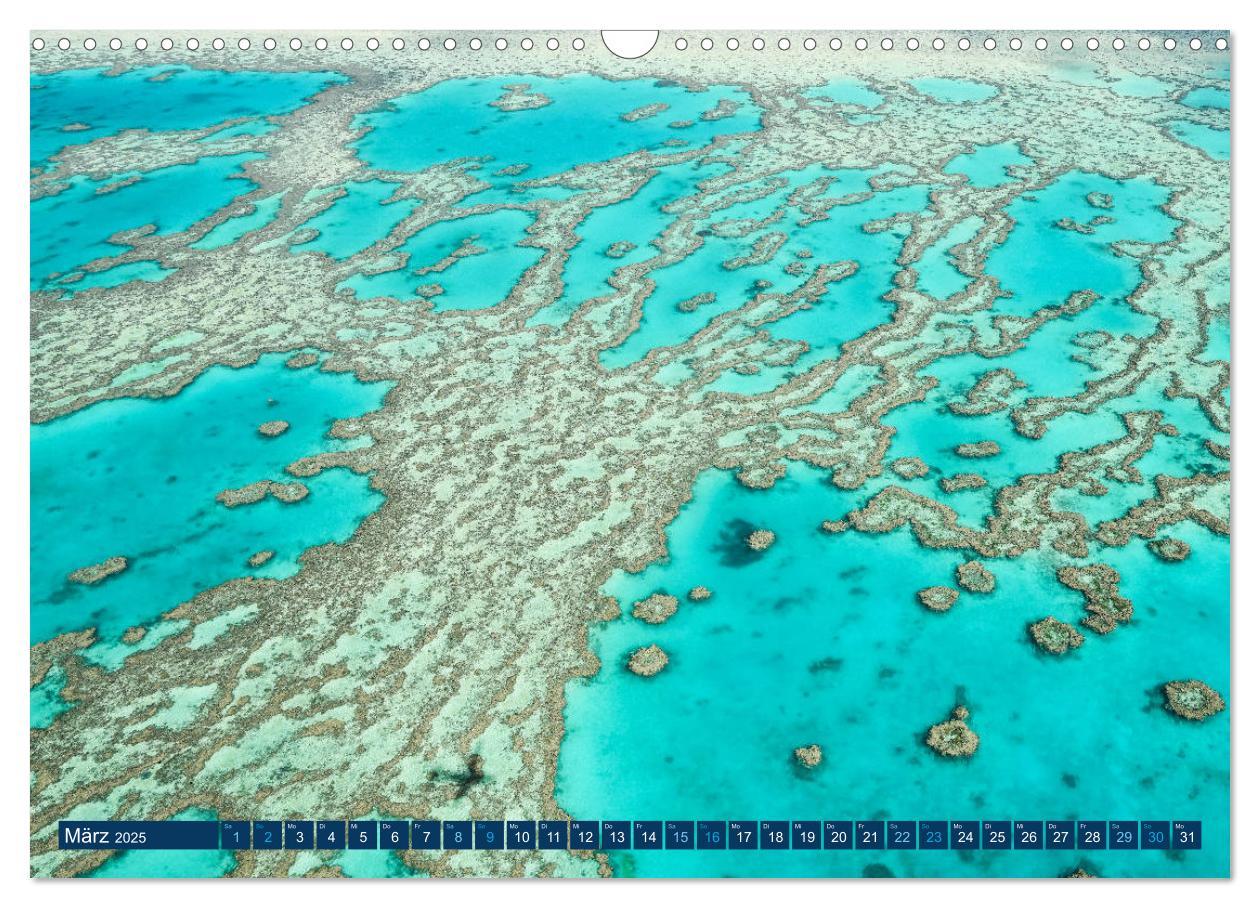 Bild: 9783435189007 | Great Barrier Reef und die Whitsundays (Wandkalender 2025 DIN A3...