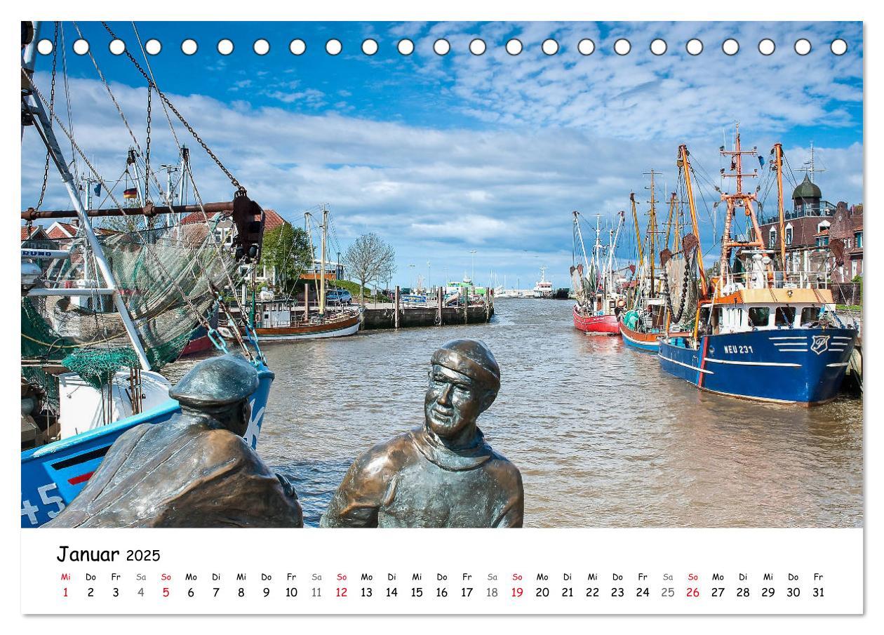 Bild: 9783435433759 | Deutschland- Nordsee und Ostsee (Tischkalender 2025 DIN A5 quer),...