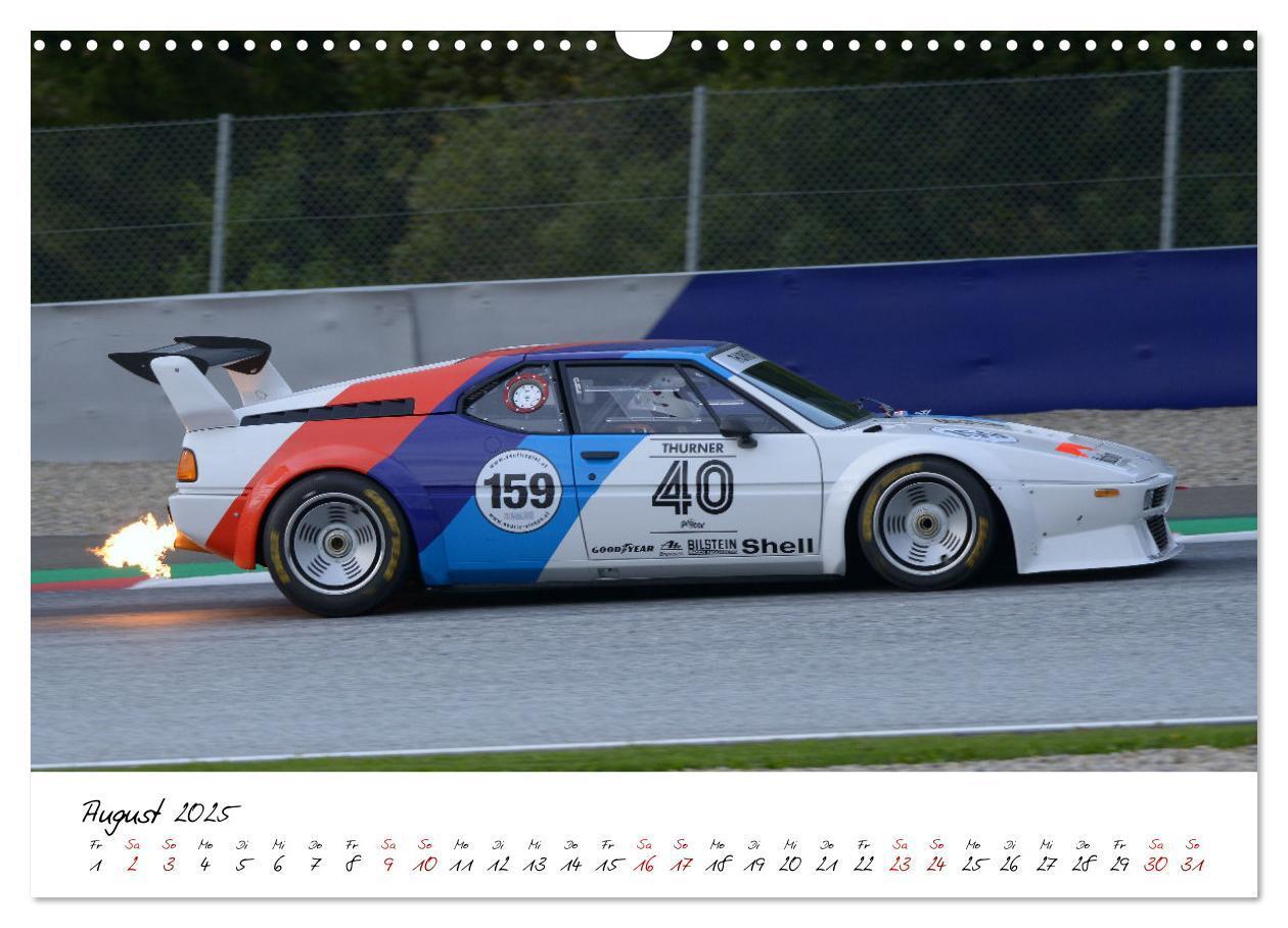 Bild: 9783435011285 | BMW M1 Procar (Wandkalender 2025 DIN A3 quer), CALVENDO Monatskalender