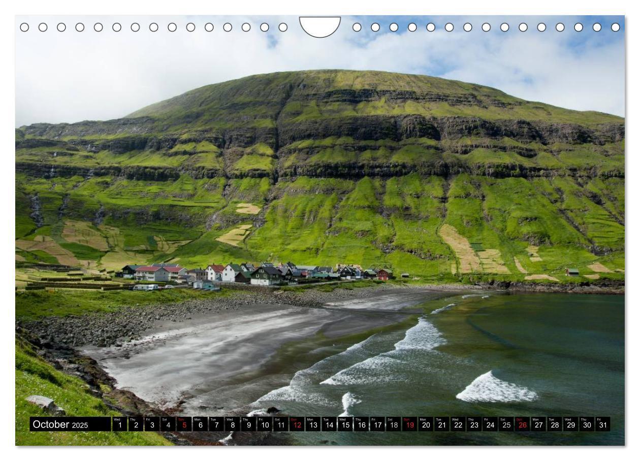 Bild: 9781325994847 | Faroe Islands / UK-Version (Wall Calendar 2025 DIN A4 landscape),...