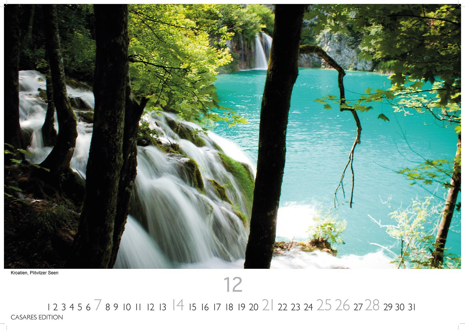 Bild: 9781835241097 | Wasserfälle 2025 S 24x35cm | Kalender | 14 S. | Deutsch | 2025