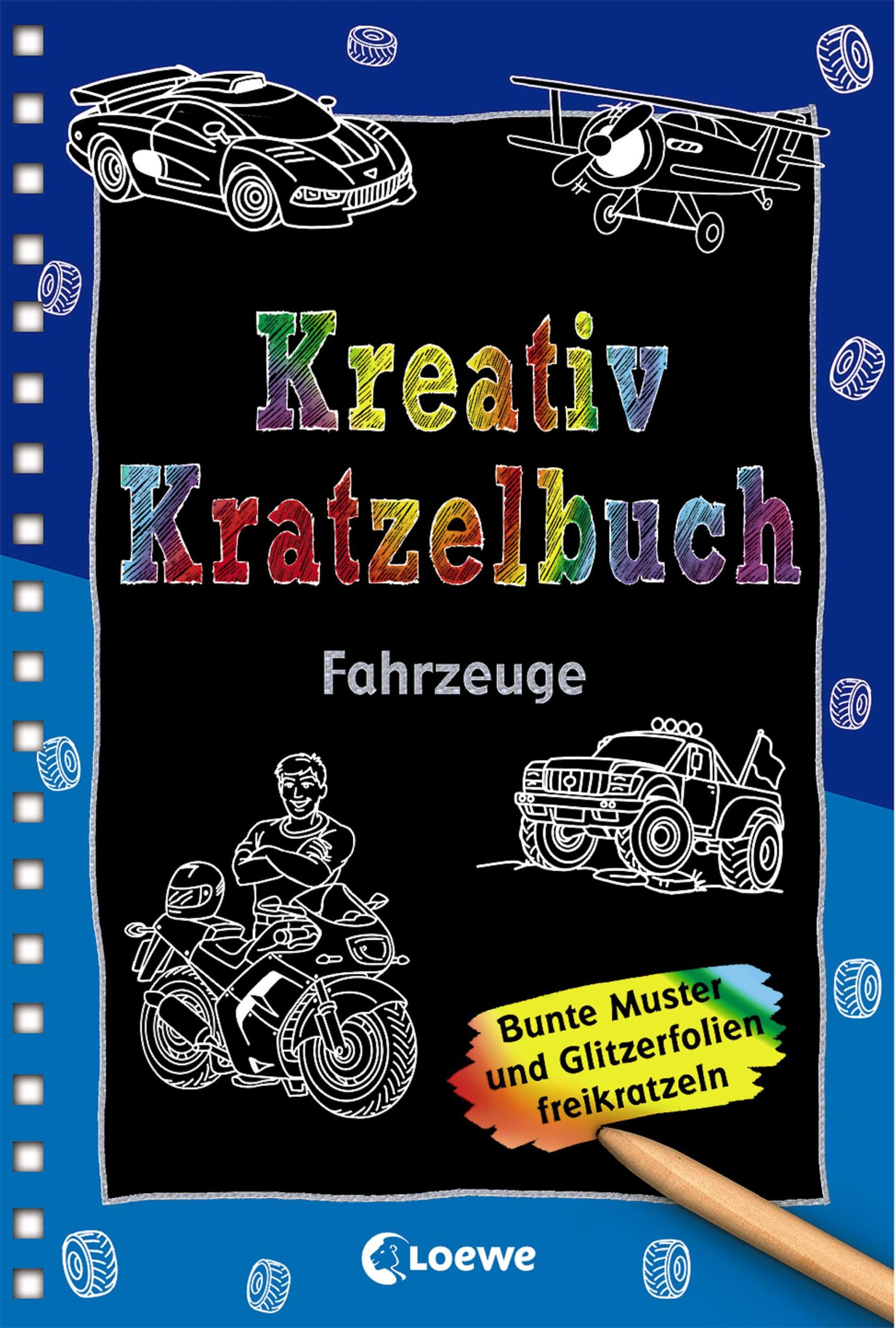 Cover: 9783743206687 | Kreativ-Kratzelbuch: Fahrzeuge | Michael Böhm | Taschenbuch | 68 S.