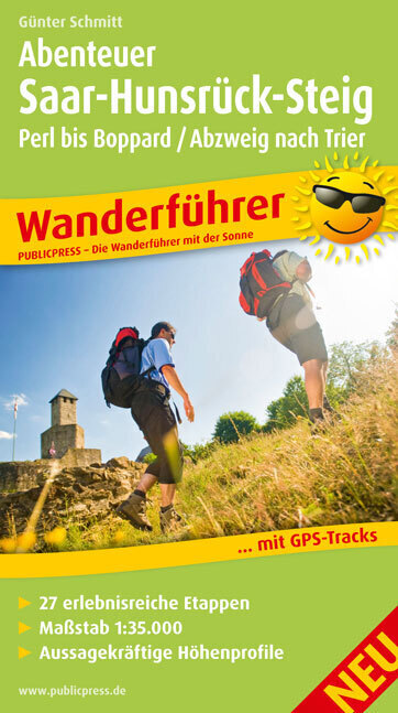 Cover: 9783899208429 | PublicPress Wanderführer Abenteuer Saar-Hunsrück-Steig, Perl bis...