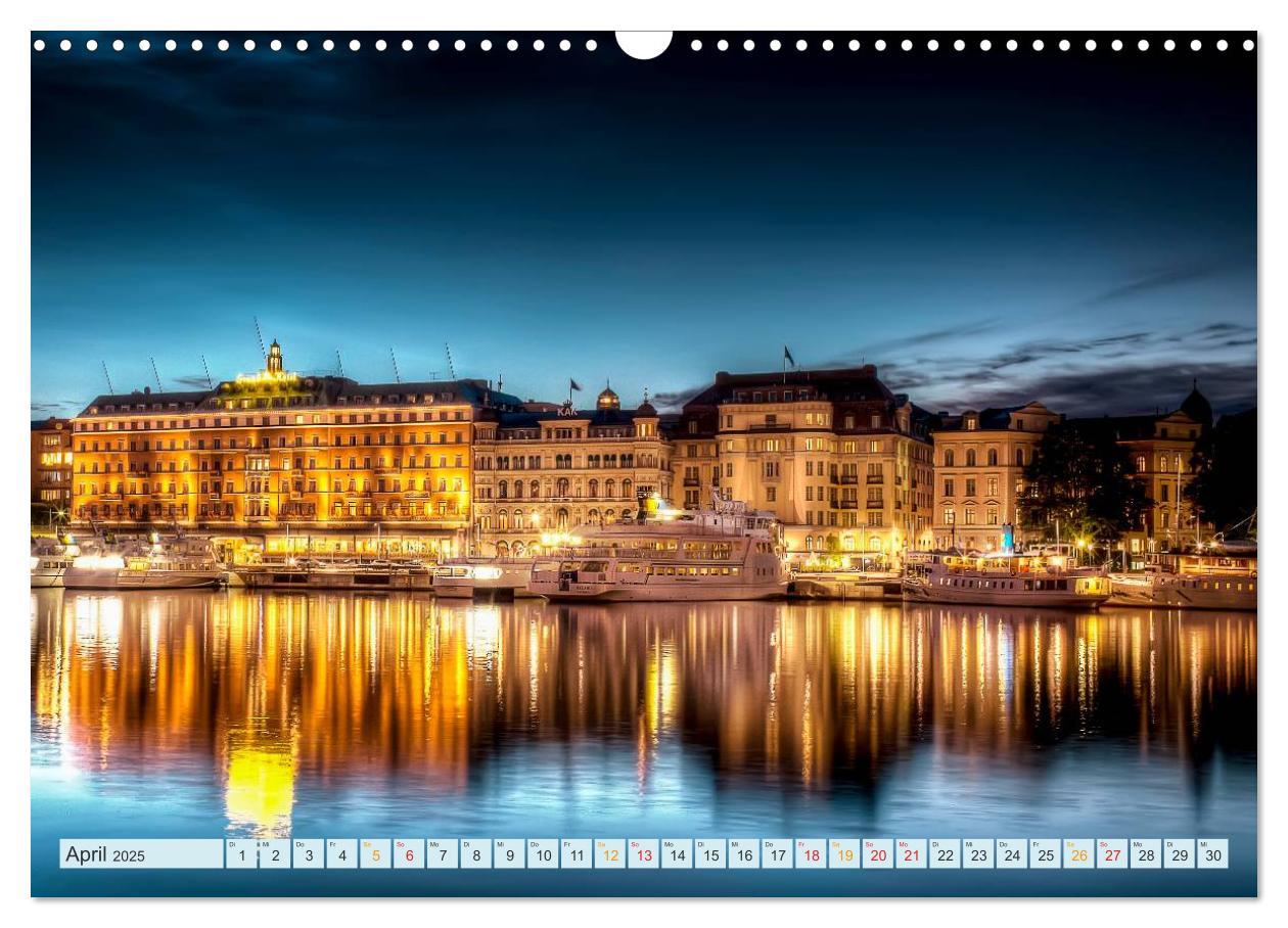 Bild: 9783435573592 | Stockholm - Venedig des Nordens (Wandkalender 2025 DIN A3 quer),...