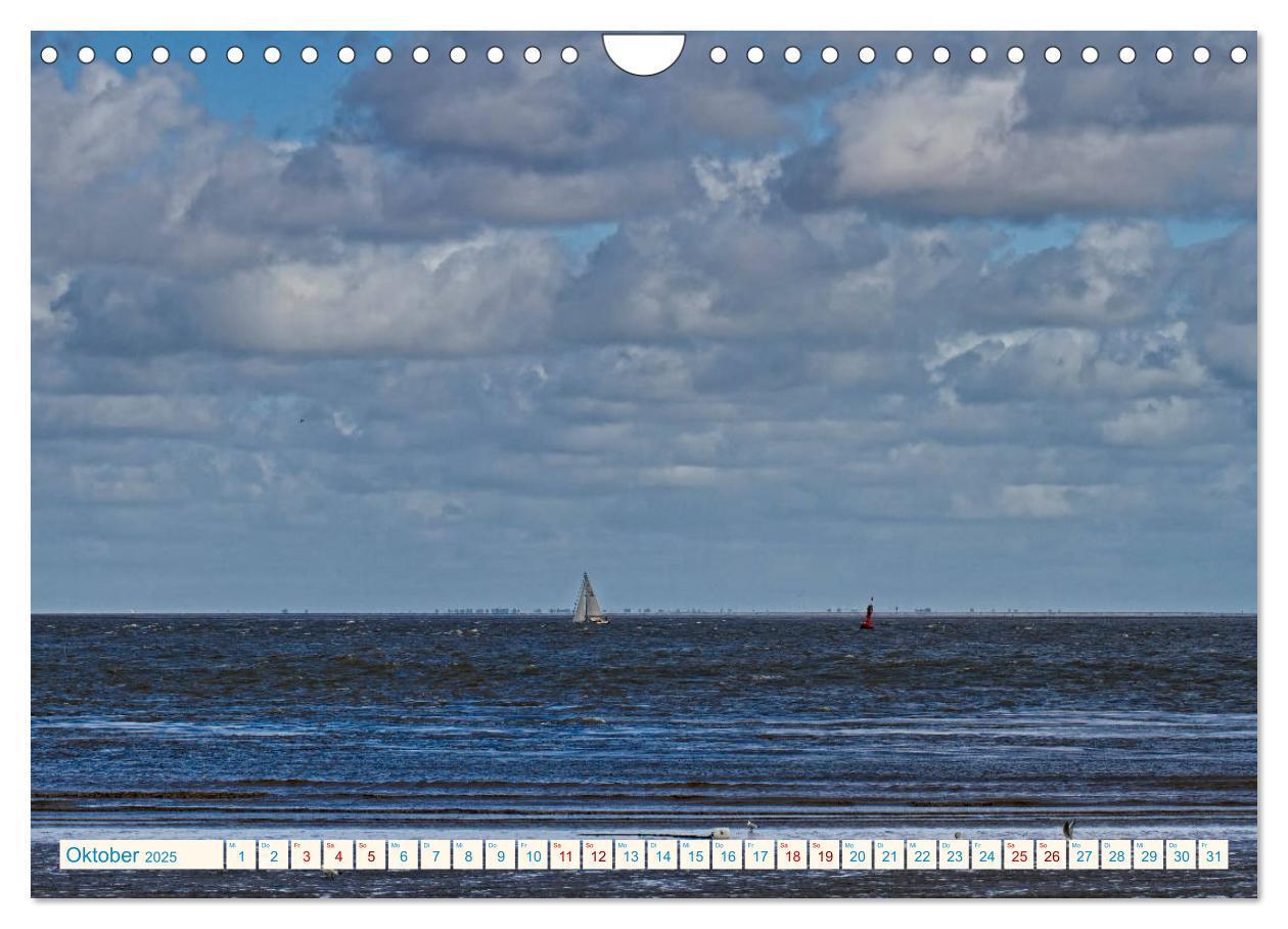 Bild: 9783435428762 | Cuxhaven, Landschaften zwischen Küste und Heide (Wandkalender 2025...