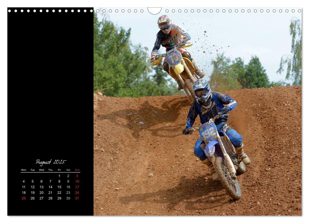 Bild: 9781325996216 | Motocross - MX UK-Version (Wall Calendar 2025 DIN A3 landscape),...