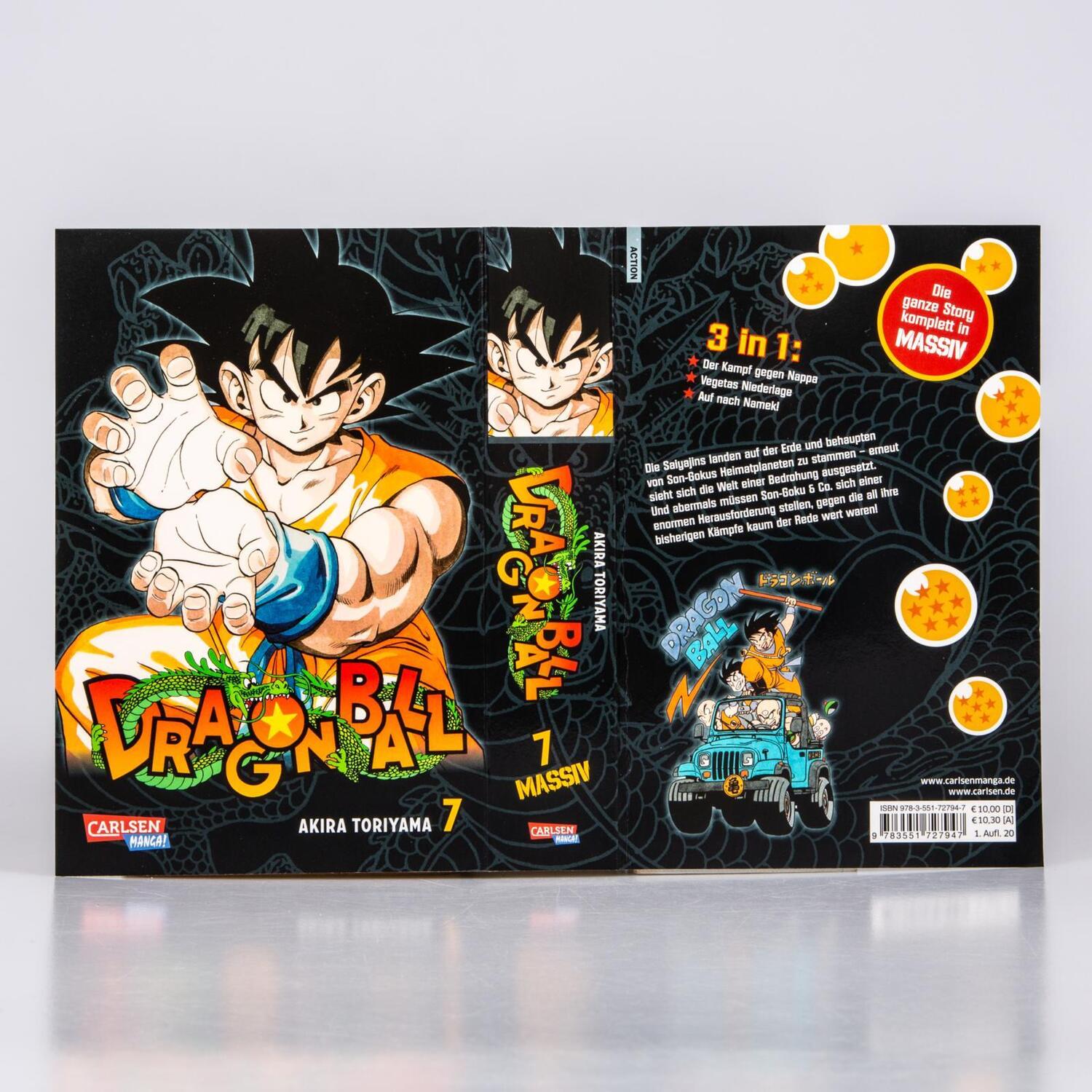 Bild: 9783551727947 | Dragon Ball Massiv 7 | Die Originalserie als 3-in-1-Edition! | Buch