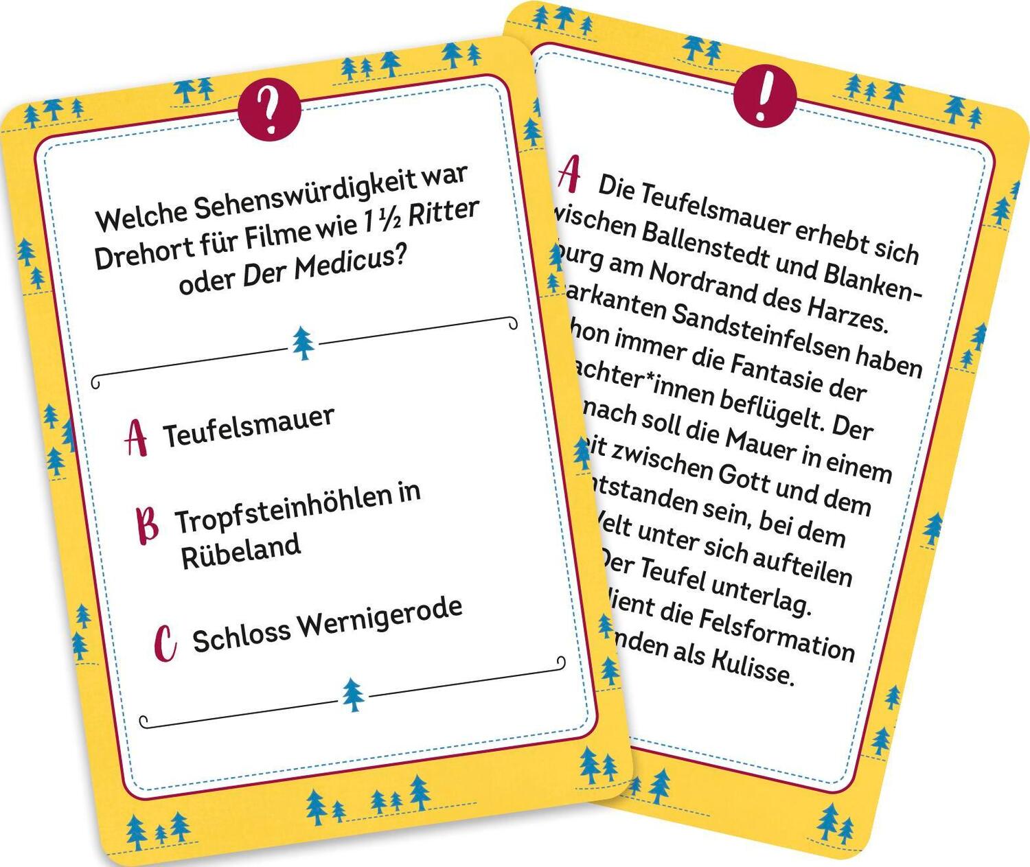 Bild: 4036442012253 | Wer hätte das gedacht?! Das Unnützes-Wissen-Quiz Harz | Almut Hartung