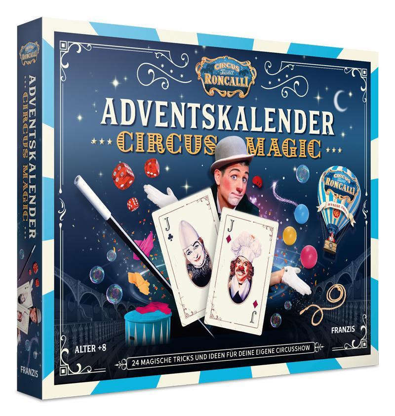 Cover: 4019631671882 | FRANZIS 67188 - Roncalli Adventskalender Circus Magic, 24 magische...