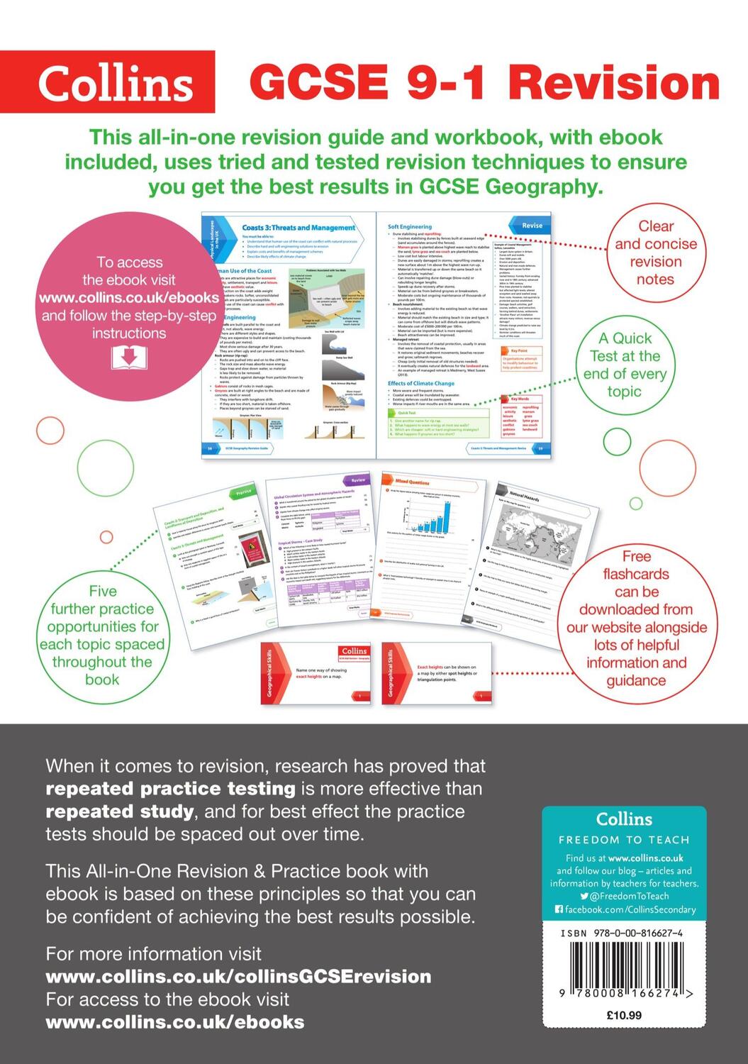 Rückseite: 9780008166274 | GCSE 9-1 Geography All-in-One Complete Revision and Practice | Gcse