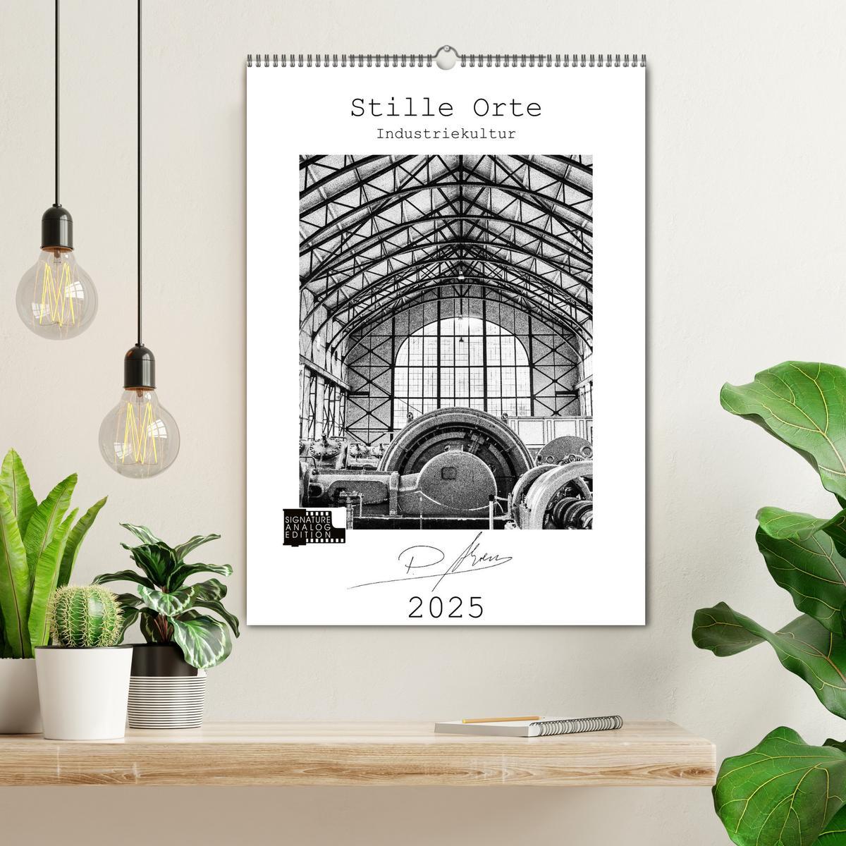 Bild: 9783435968039 | Stille Orte - Industriekultur (Wandkalender 2025 DIN A2 hoch),...