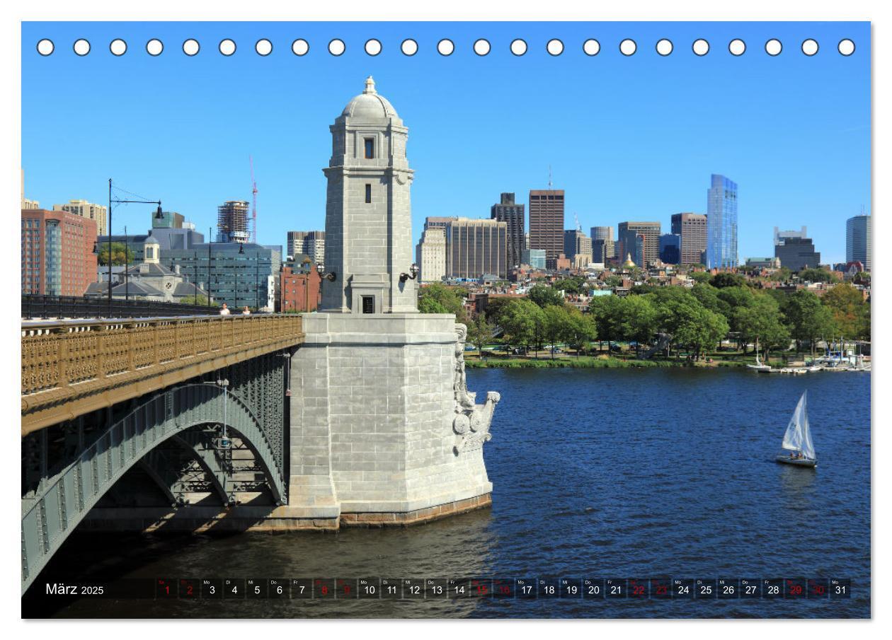 Bild: 9783435107186 | Boston - Stadt der Kontraste (Tischkalender 2025 DIN A5 quer),...