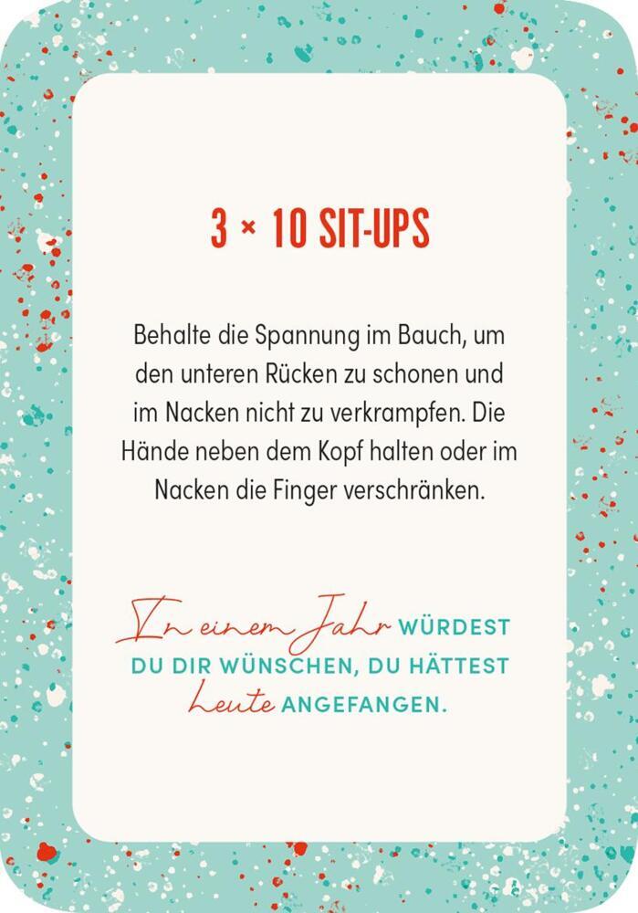 Bild: 9783845847146 | Mini-Lieblings-Workouts | 50 effektive Übungen für jeden Tag | Wassmer