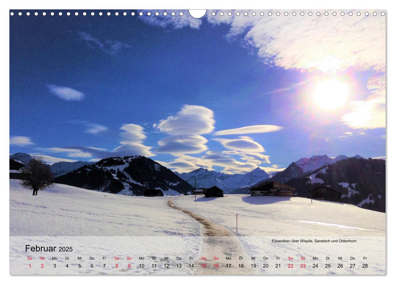 Bild: 9783435289967 | Saanenland. Ein Kalender aus dem Berner Oberland (Wandkalender 2025...