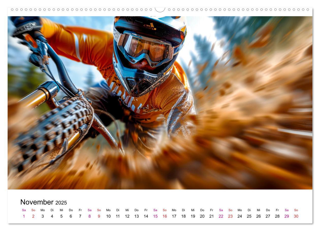 Bild: 9783457149911 | Mountainbike Erlebnisse (hochwertiger Premium Wandkalender 2025 DIN...