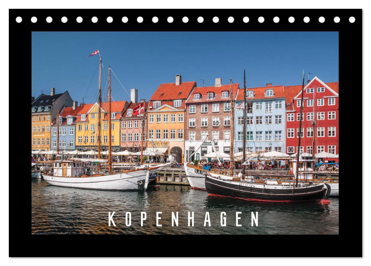 Cover: 9783435769261 | Kopenhagen (Tischkalender 2025 DIN A5 quer), CALVENDO Monatskalender