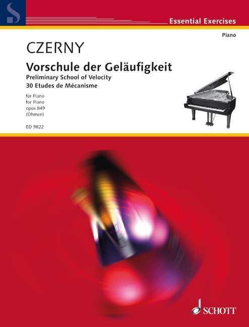 Cover: 9783795795832 | Vorschule der Geläufigkeit | op. 849. Klavier., Essential Exercises