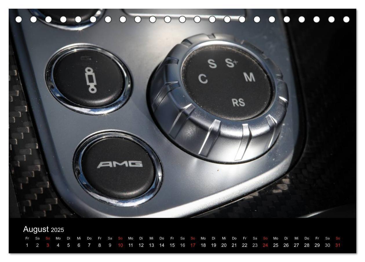 Bild: 9783435800490 | Mercedes-Benz SL 63 AMG (Tischkalender 2025 DIN A5 quer), CALVENDO...