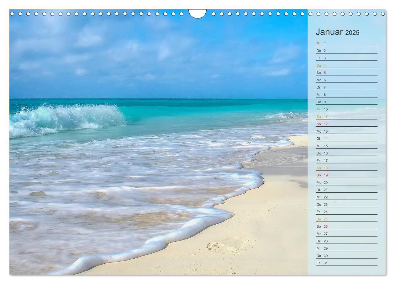 Bild: 9783435480098 | Strände wie ein Traum (Wandkalender 2025 DIN A3 quer), CALVENDO...