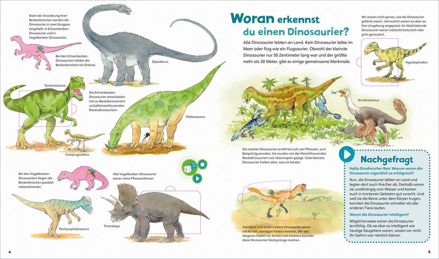 Bild: 9783788674953 | BOOKii® WAS IST WAS Junior Komm mit zu den Dinosauriern! | Buch | 2021