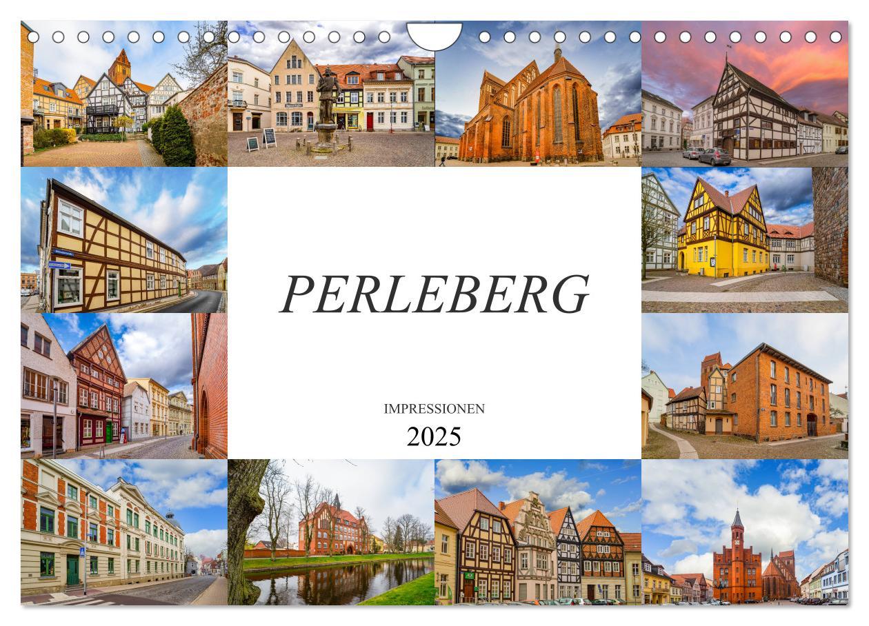 Cover: 9783435240913 | Perleberg Impressionen (Wandkalender 2025 DIN A4 quer), CALVENDO...