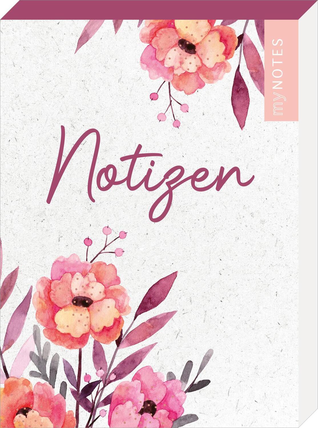 Cover: 4014489133490 | myNOTES Papeterie: Notizblock Blumenträume | Taschenbuch | 176 S.