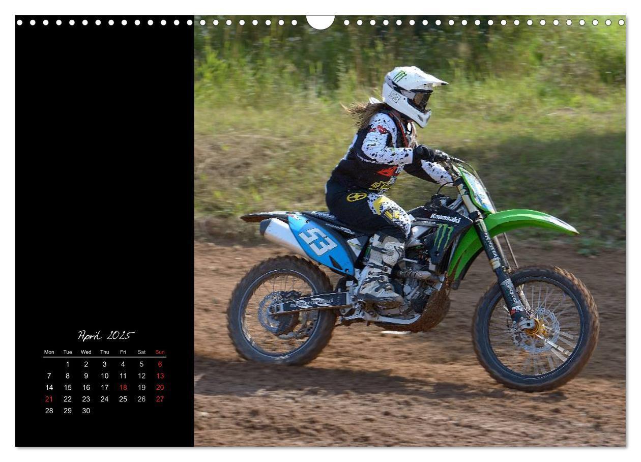 Bild: 9781325996216 | Motocross - MX UK-Version (Wall Calendar 2025 DIN A3 landscape),...