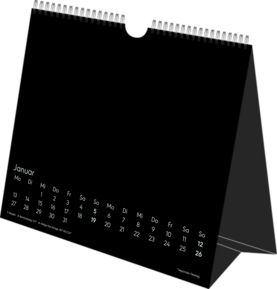 Bild: 4251732341978 | Creative Line Tischaufsteller quer 2025 - Kreativ-Kalender -...