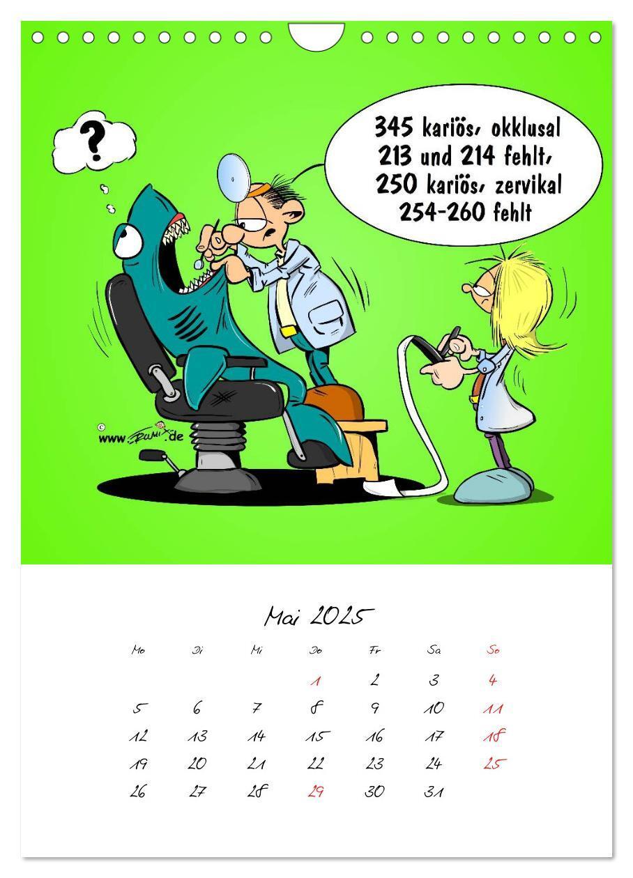 Bild: 9783457046050 | Trumix Cartoons - Gesundheit (Wandkalender 2025 DIN A4 hoch),...