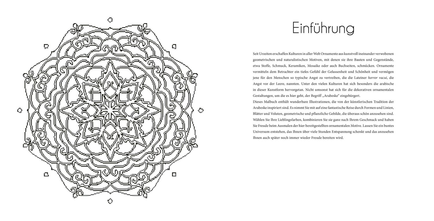 Bild: 9788863125559 | Traum-Arabesken | Ausmalbuch zur kreativen Stressbewältigung | Buch