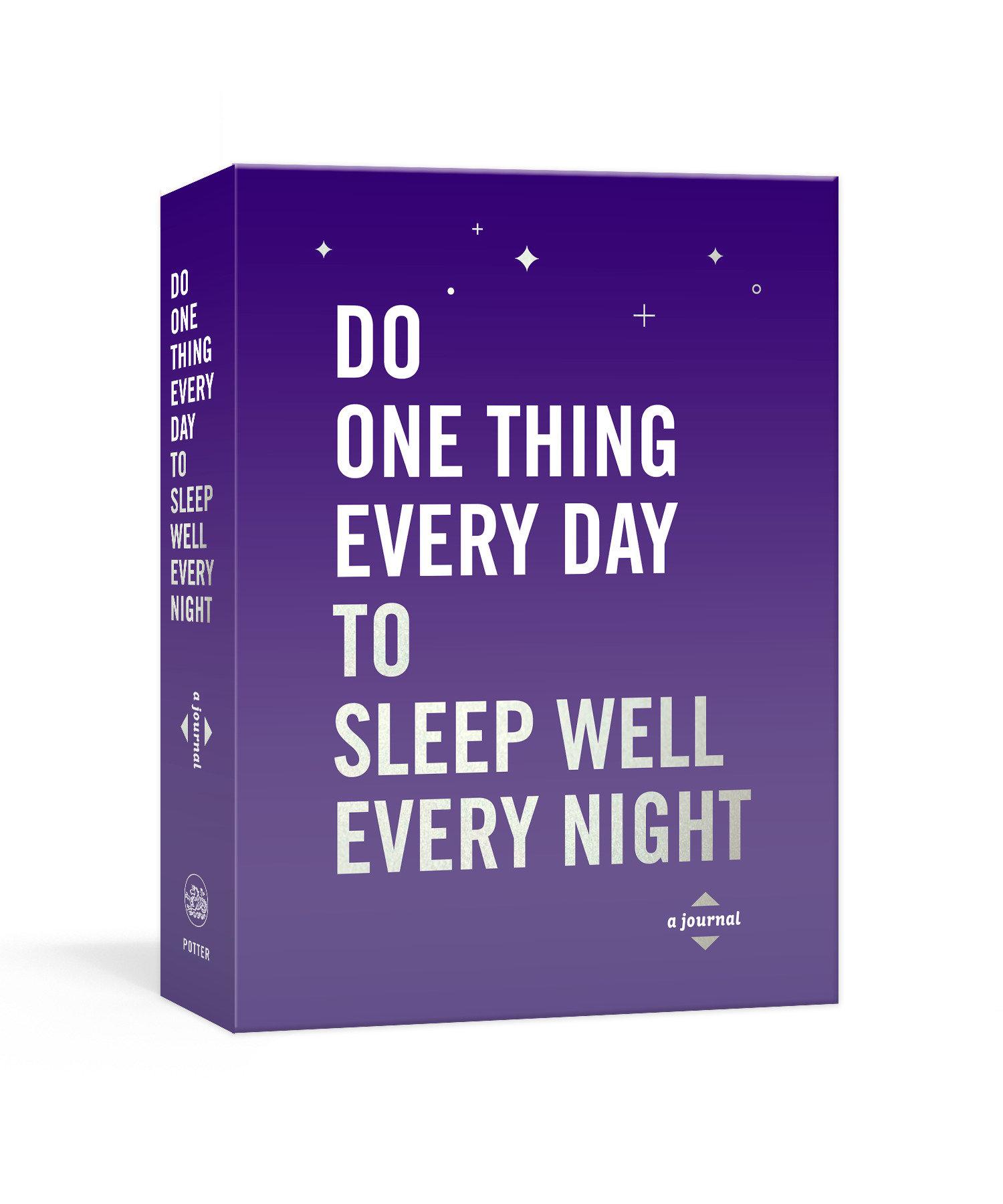 Cover: 9780593236567 | Do One Thing Every Day to Sleep Well Every Night | A Journal | Buch