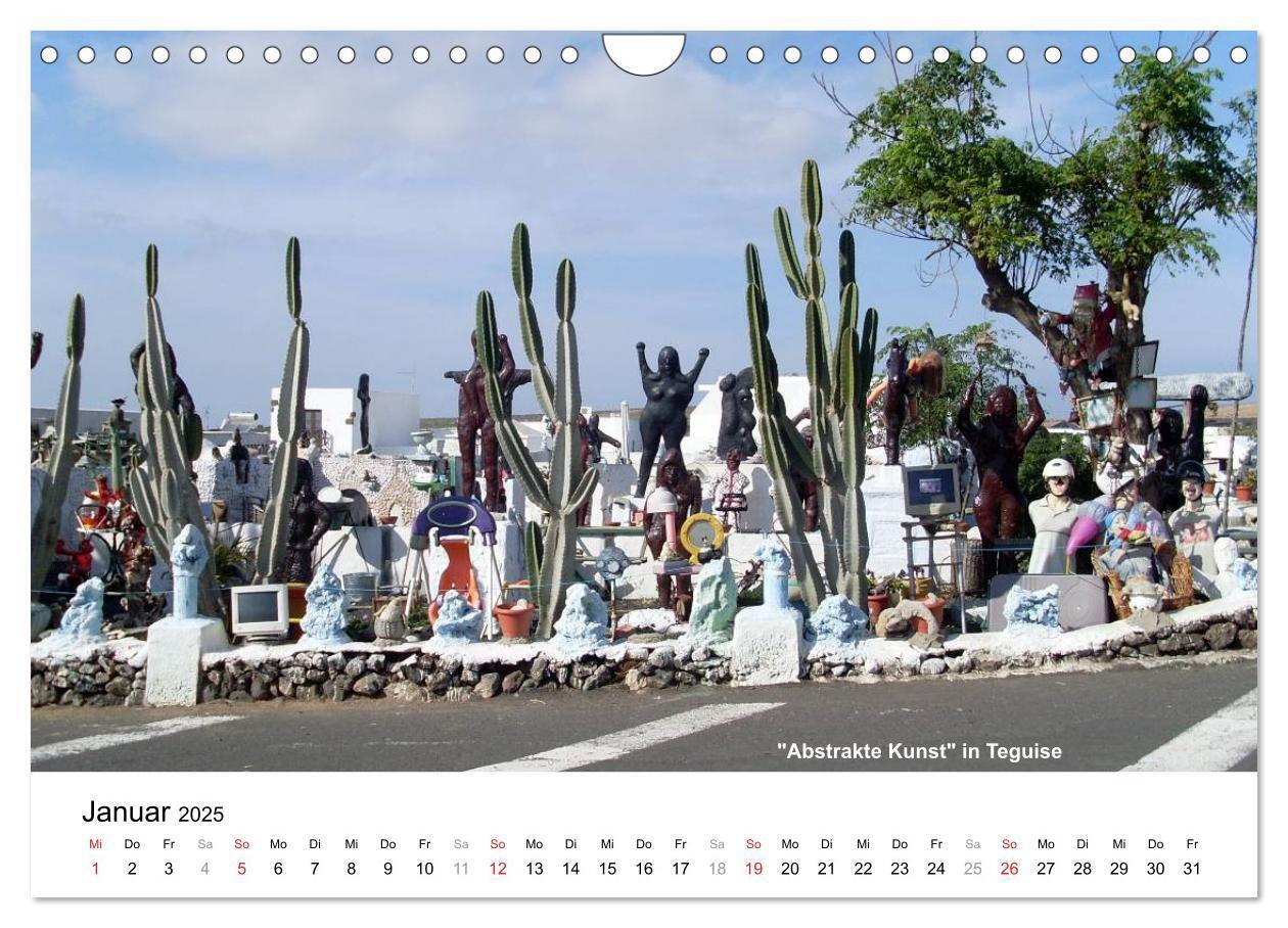 Bild: 9783435765492 | Die Canarischen Inseln - Lanzarote (Wandkalender 2025 DIN A4 quer),...