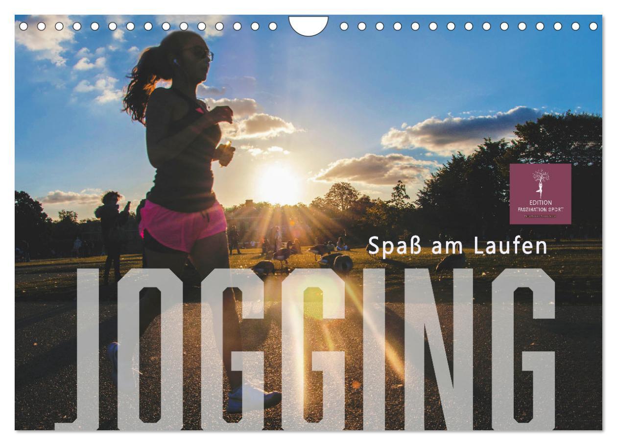 Cover: 9783435098156 | Jogging - Spaß am Laufen (Wandkalender 2025 DIN A4 quer), CALVENDO...