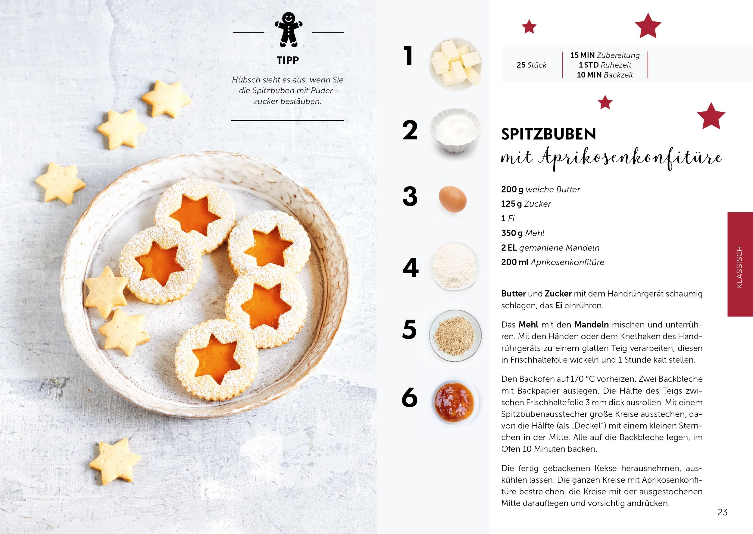 Bild: 9783960937678 | Einfach Weihnachtsbäckerei | Genial backen mit 2-6 Zutaten | Gugetzer