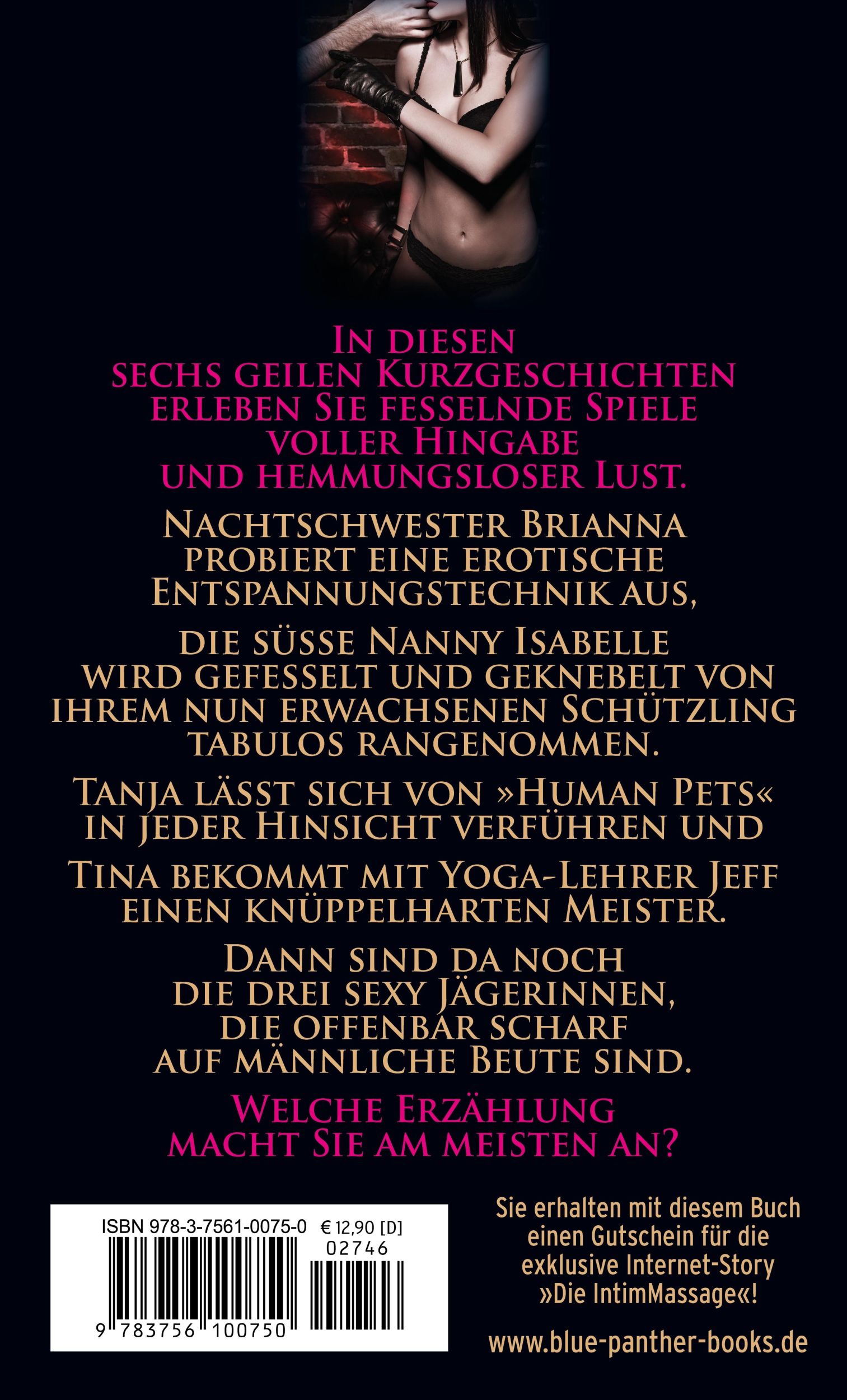 Rückseite: 9783756100750 | Die Bestrafungen der widerspenstigen Nanny Erotische Geschichten