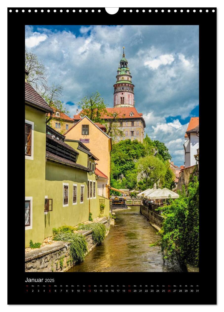 Bild: 9783457069110 | Cesky Krumlov Krumau (Wandkalender 2025 DIN A3 hoch), CALVENDO...