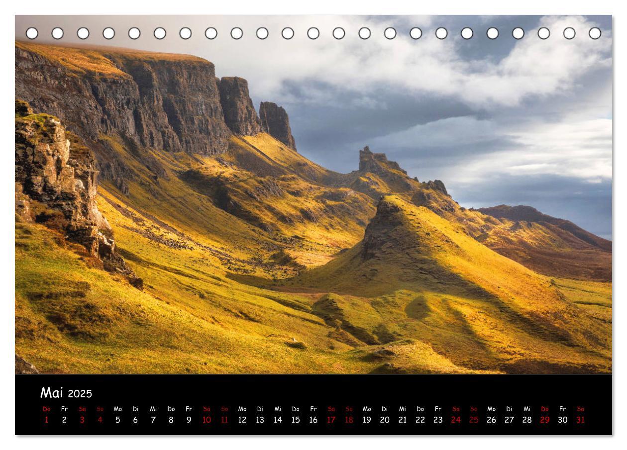 Bild: 9783435298792 | Schottland zum Verlieben (Tischkalender 2025 DIN A5 quer), CALVENDO...