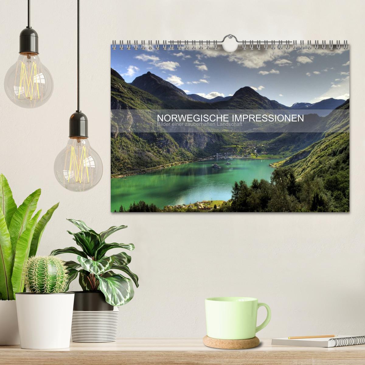 Bild: 9783435837687 | Norwegische Impressionen (Wandkalender 2025 DIN A4 quer), CALVENDO...