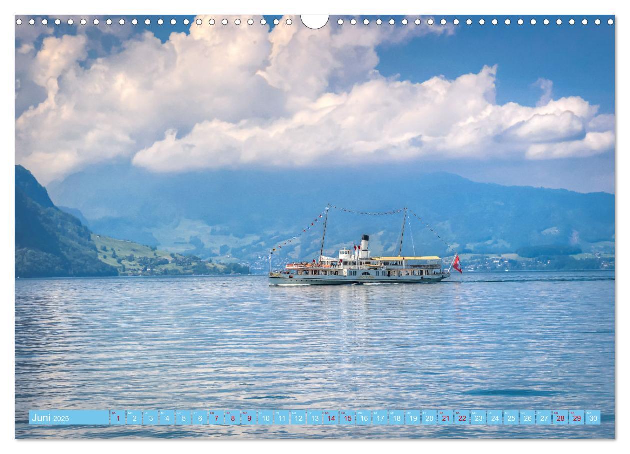 Bild: 9783383966132 | Vierwaldstättersee (Wandkalender 2025 DIN A3 quer), CALVENDO...