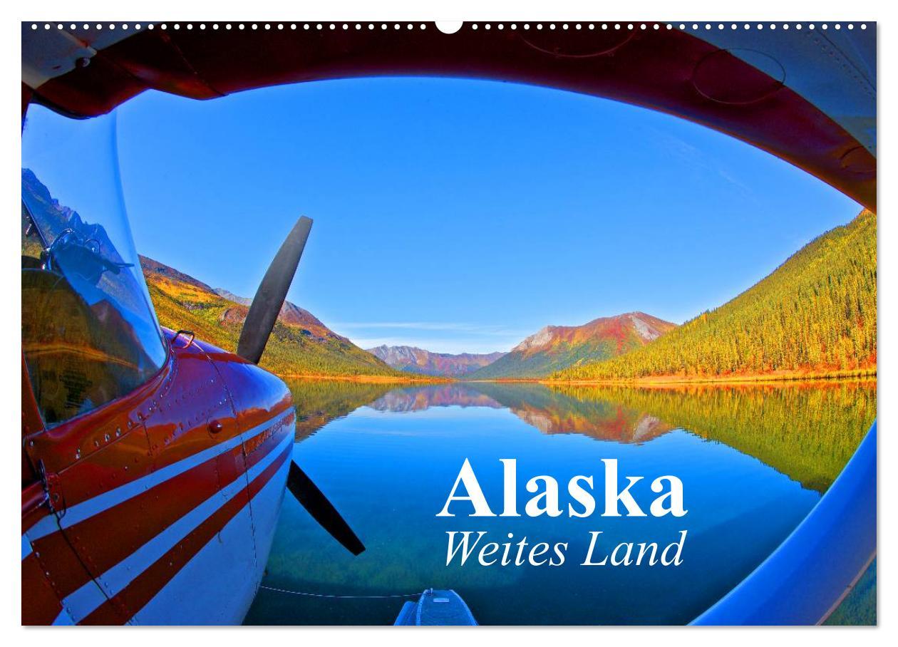 Cover: 9783435743933 | Alaska - Weites Land (Wandkalender 2025 DIN A2 quer), CALVENDO...